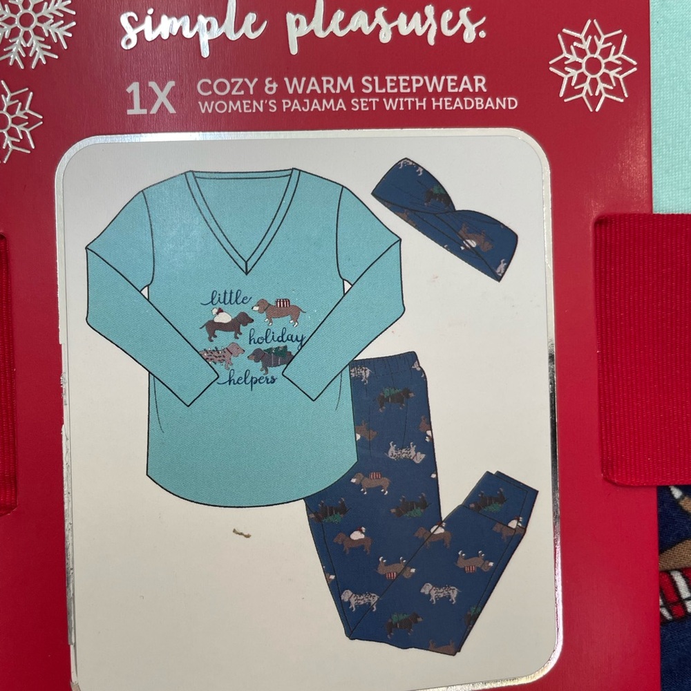 Simple Pleasures Pajama Set Size 1XL